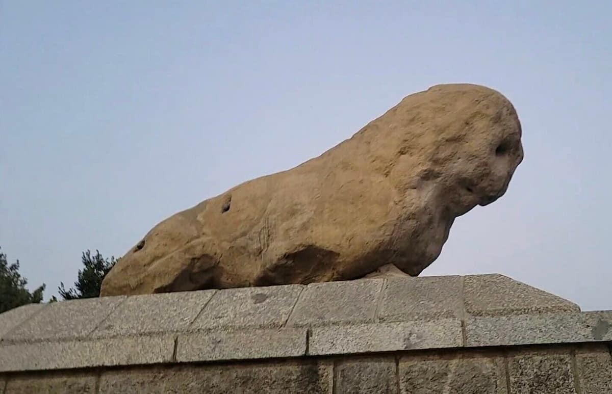 Hamadan, Iran: Löwe von Ekbatana/Hamadan - Lion of Ekbatana/Hamadan